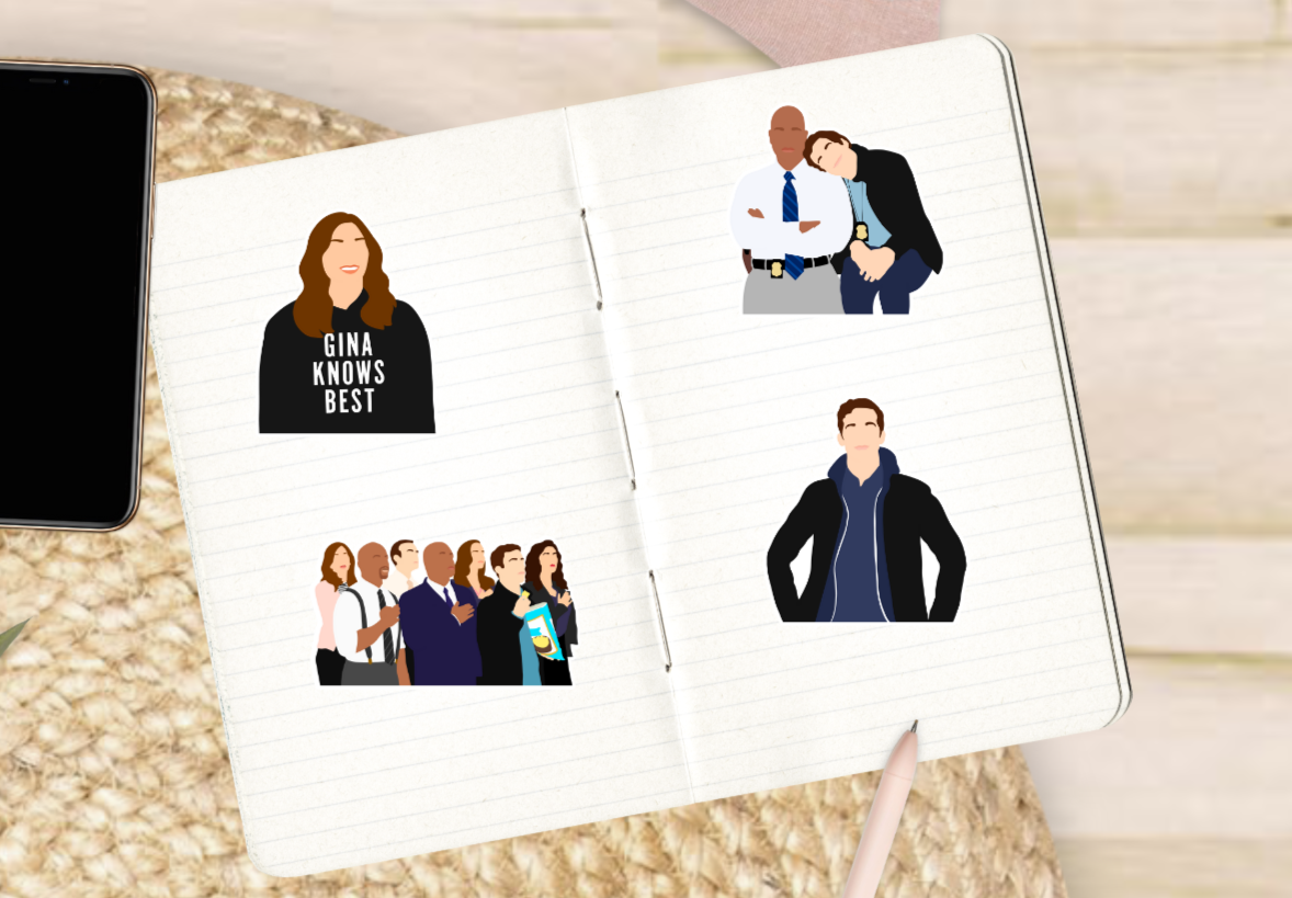 Brooklyn 99 Sticker Pack