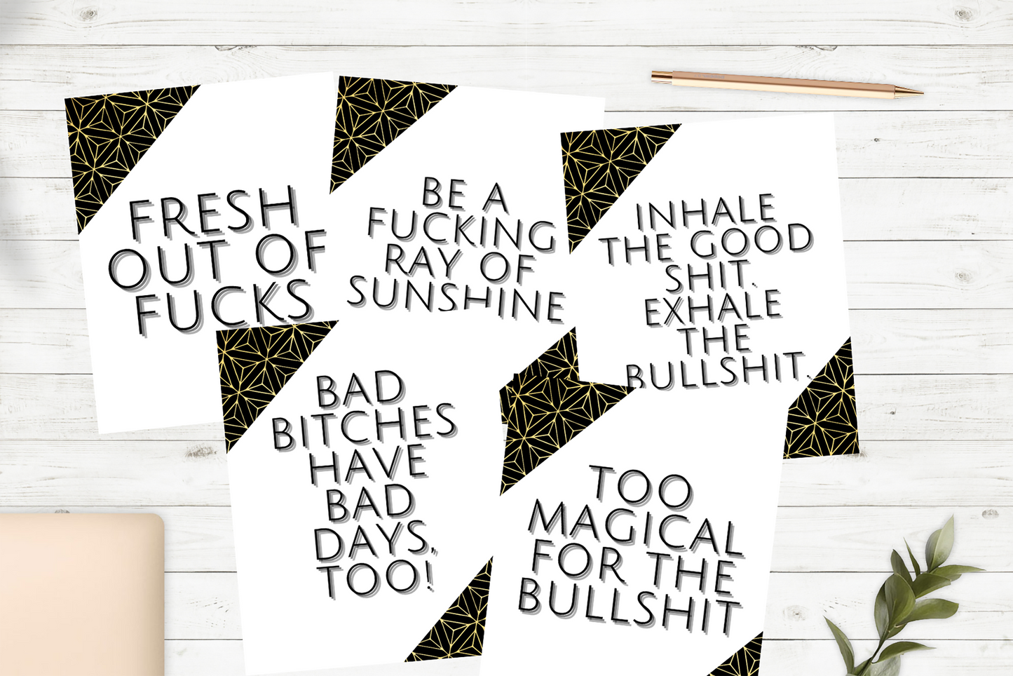 The Fuck It Planner