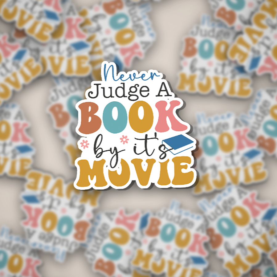 Never Judge A Book By Its Movie Sticker