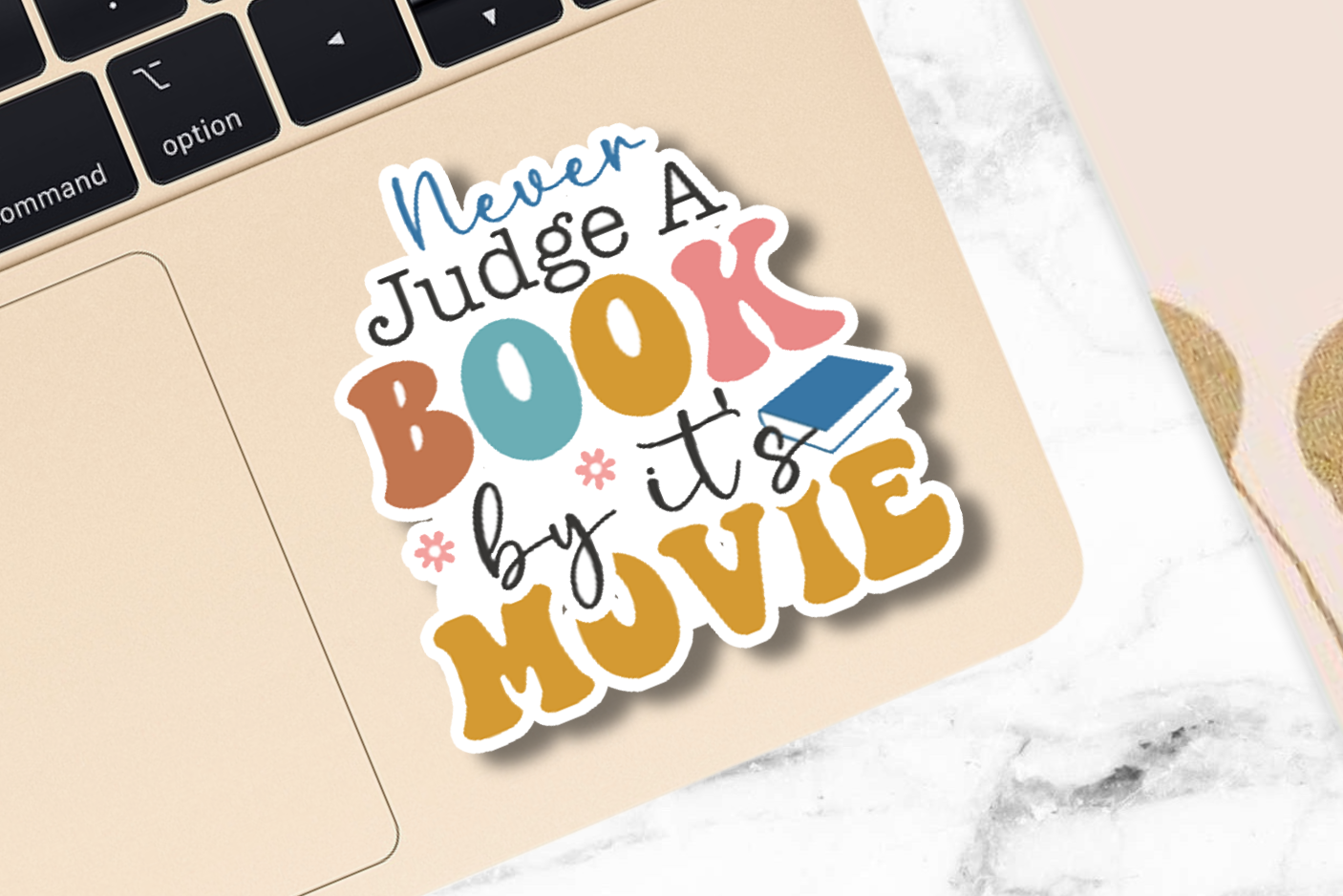 Never Judge A Book By Its Movie Sticker