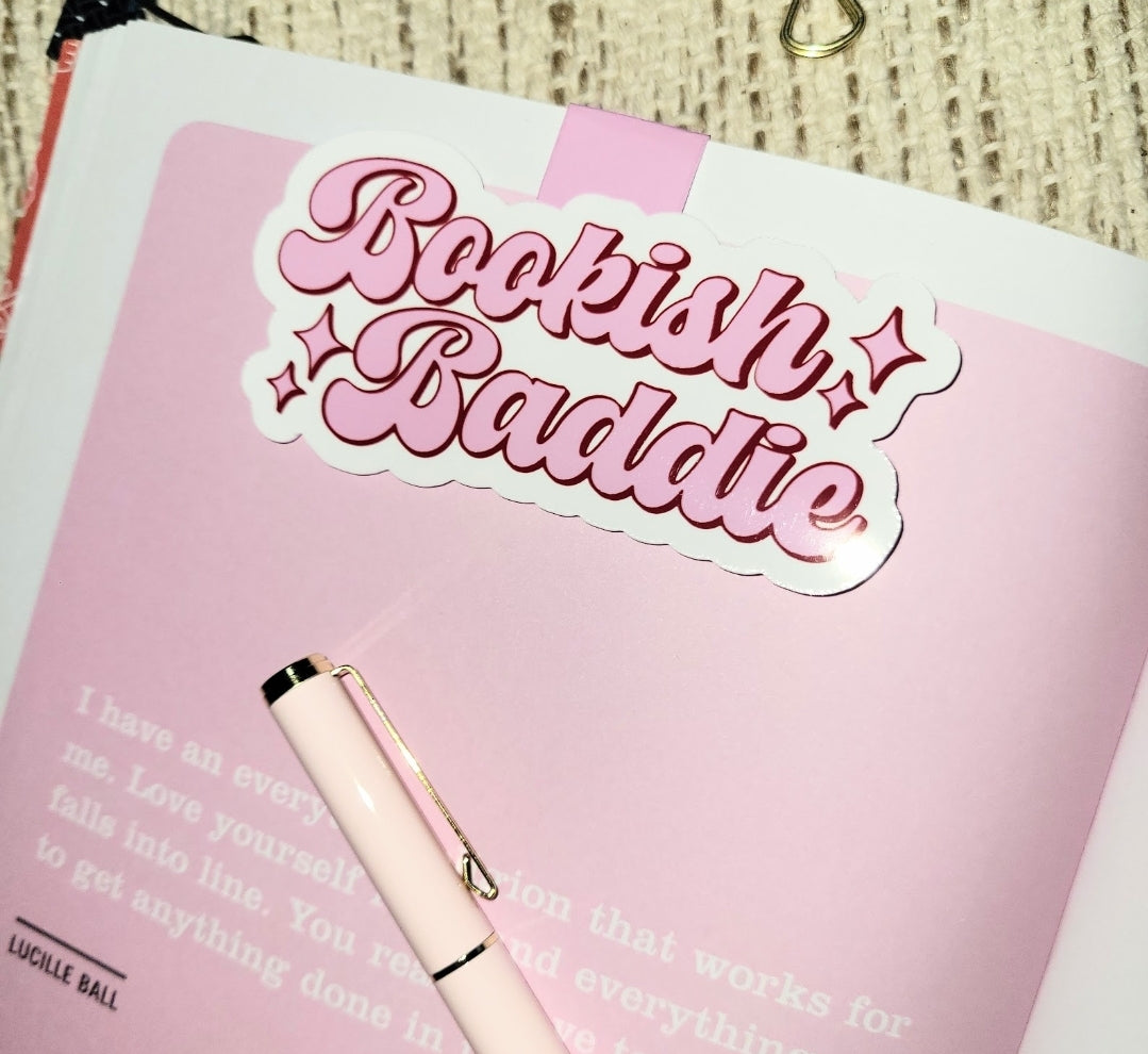 Bookish Baddie Magnetic Bookmark