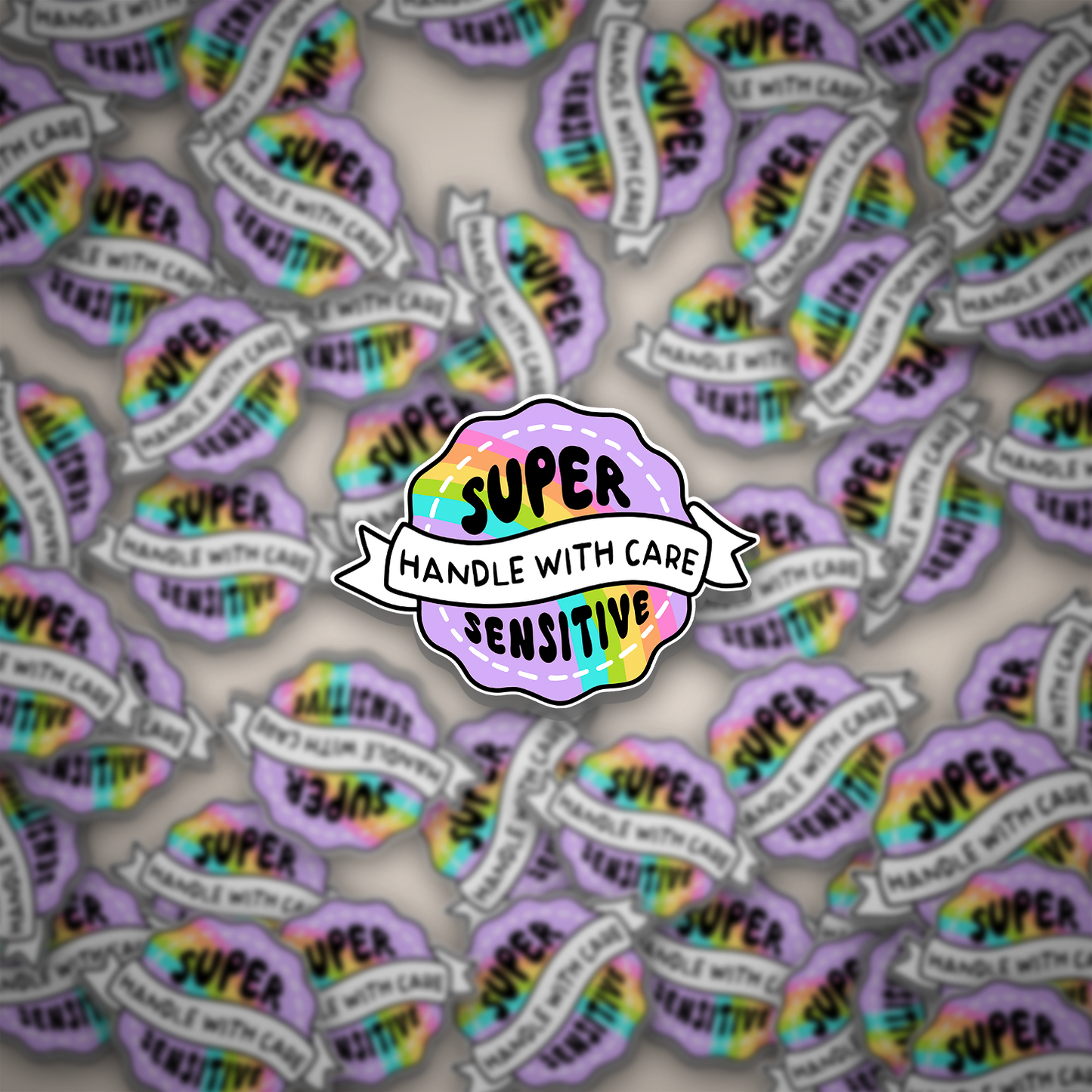 Super Sensitive Sticker