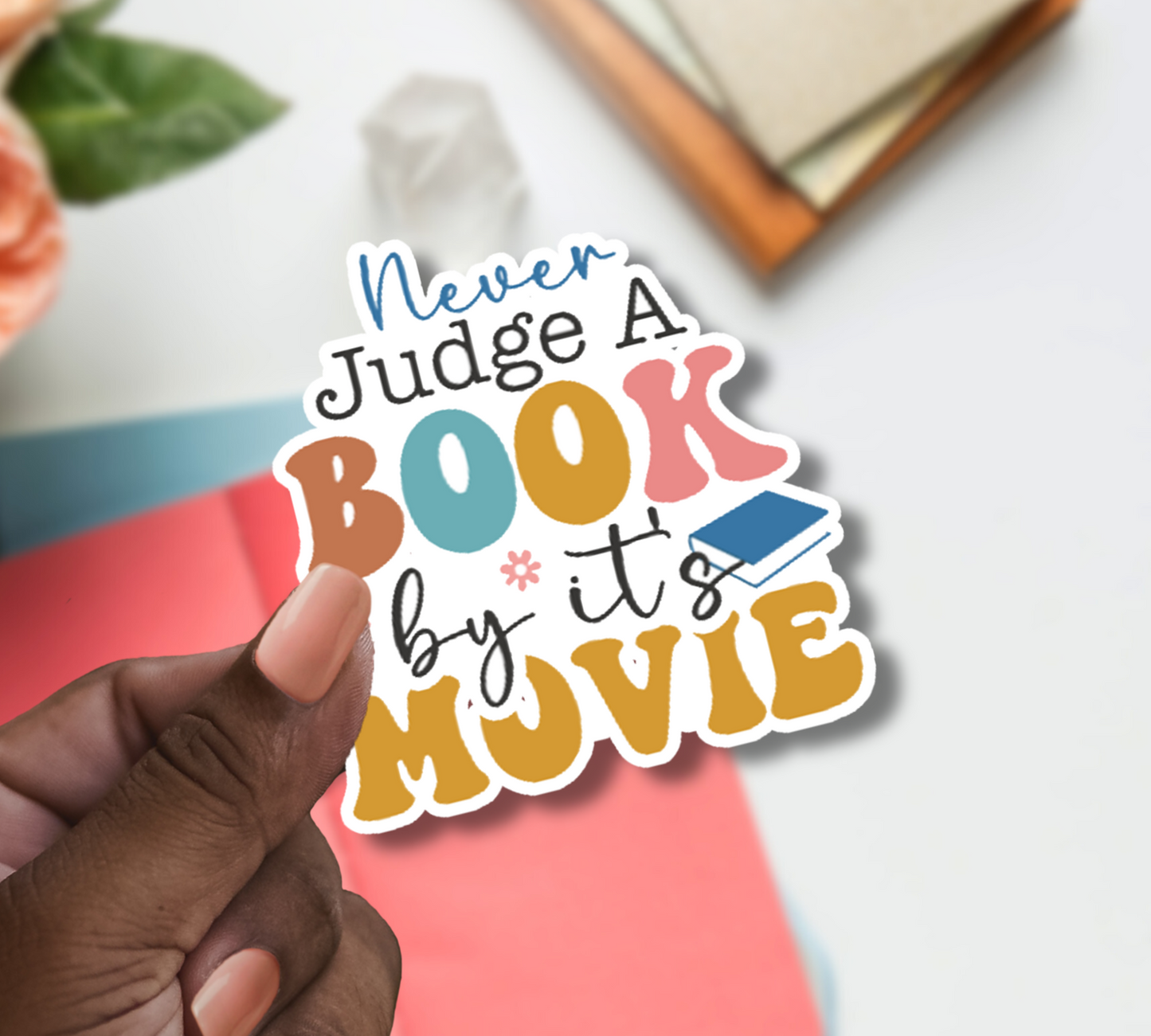 Never Judge A Book By Its Movie Sticker