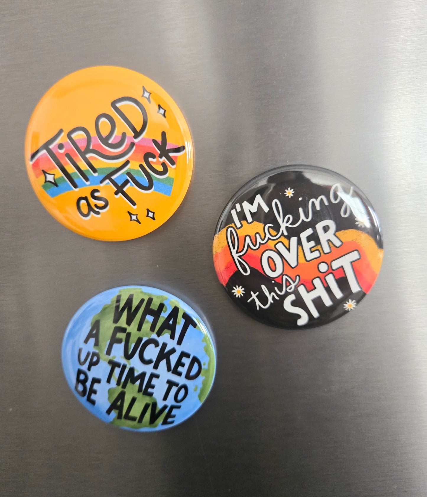 What a F*cked Up Time Magnet Set