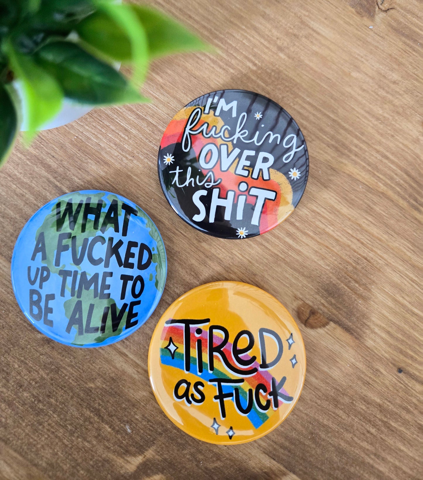 What a F*cked Up Time Magnet Set