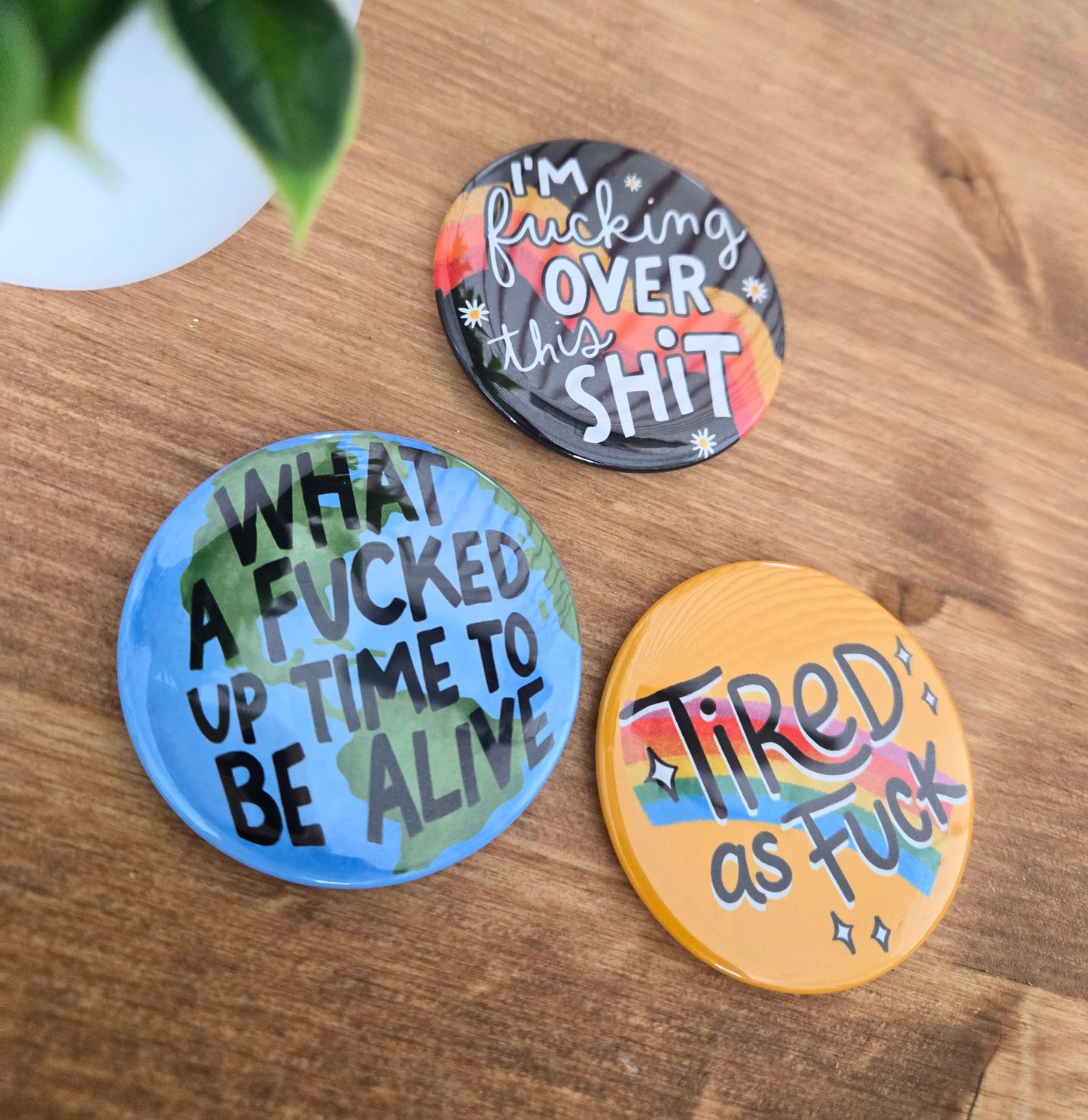 What a F*cked Up Time Magnet Set