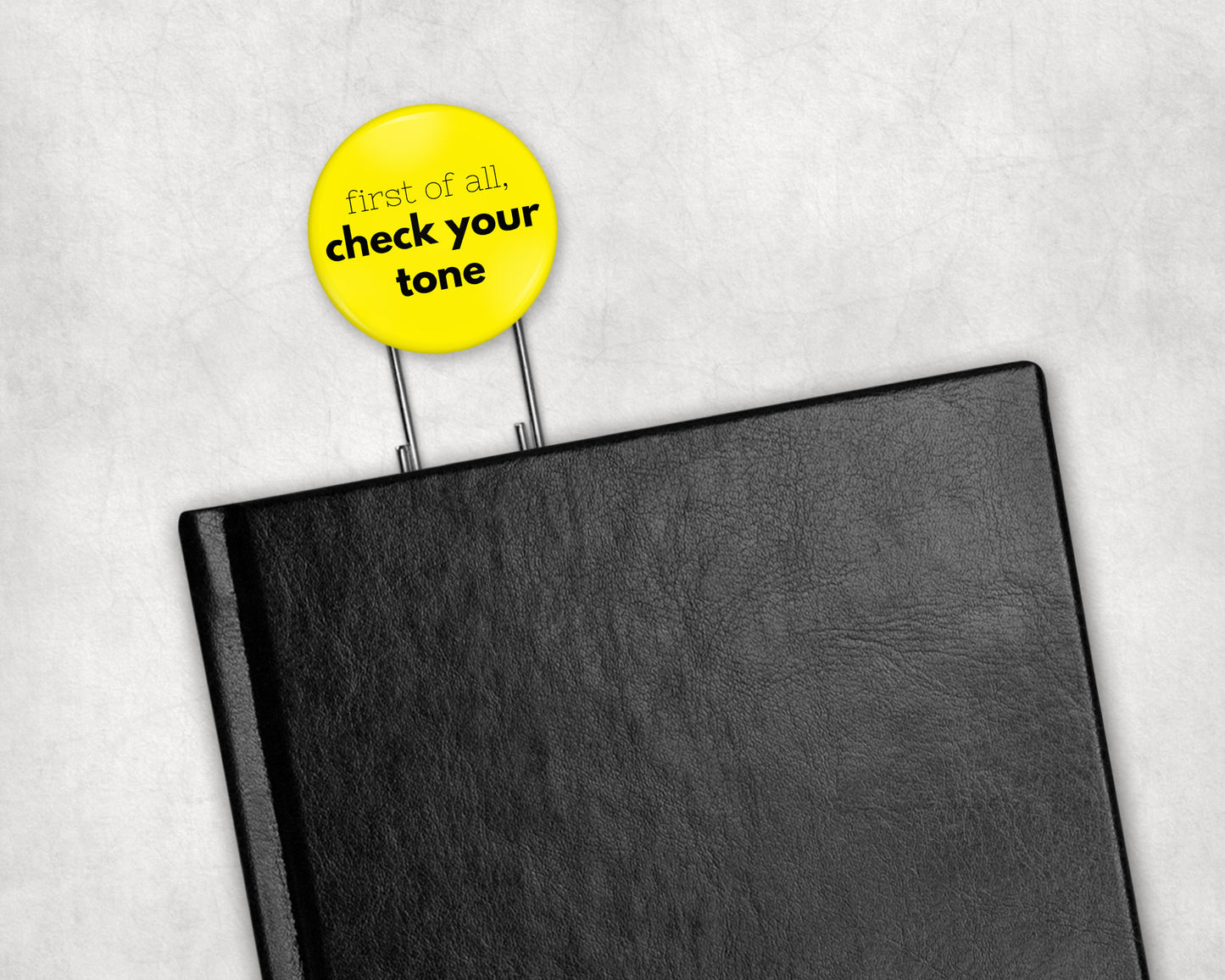 Check Your Tone Button Bookmark