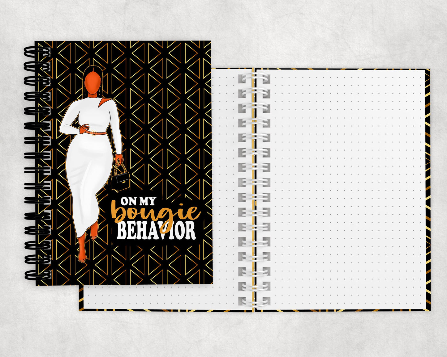 On My Bougie Behavior Notebook