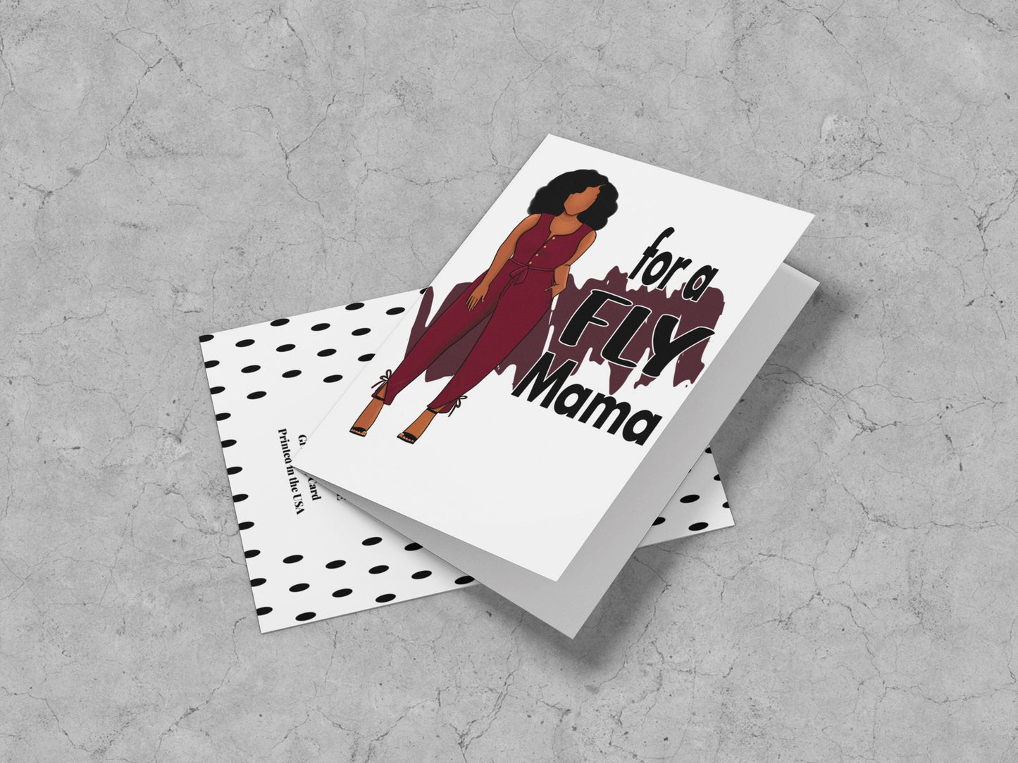 For A Fly Mama Greeting Card WS