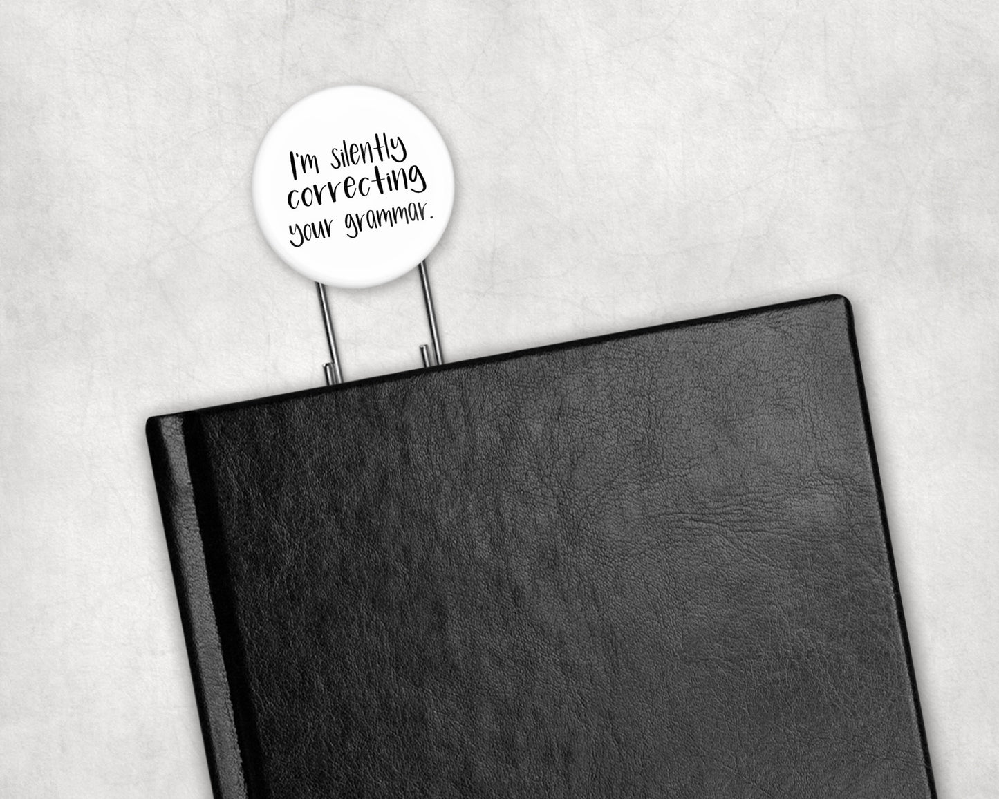I'm Silently Correcting Your Grammar Button Bookmark