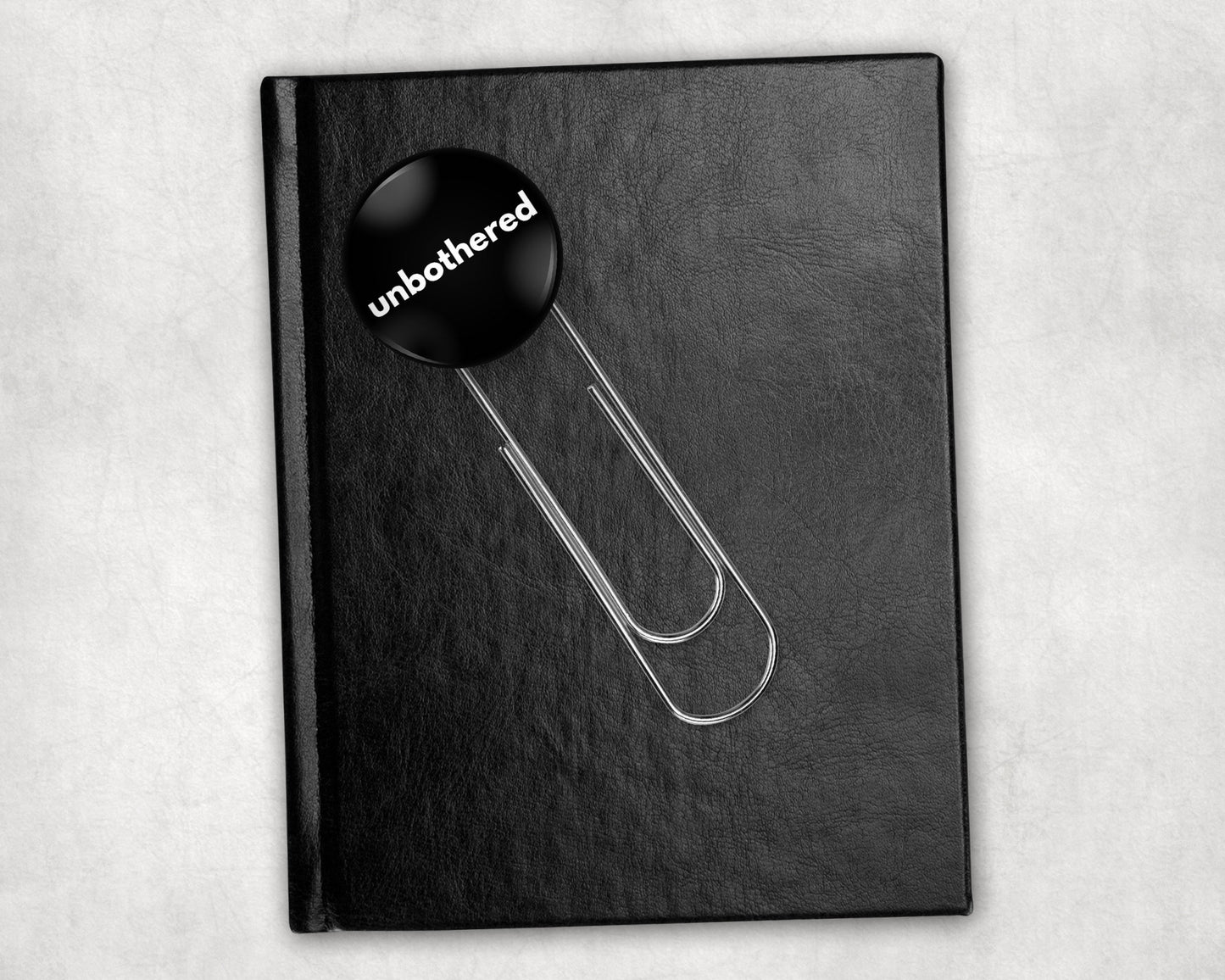 Unbothered Button Bookmark
