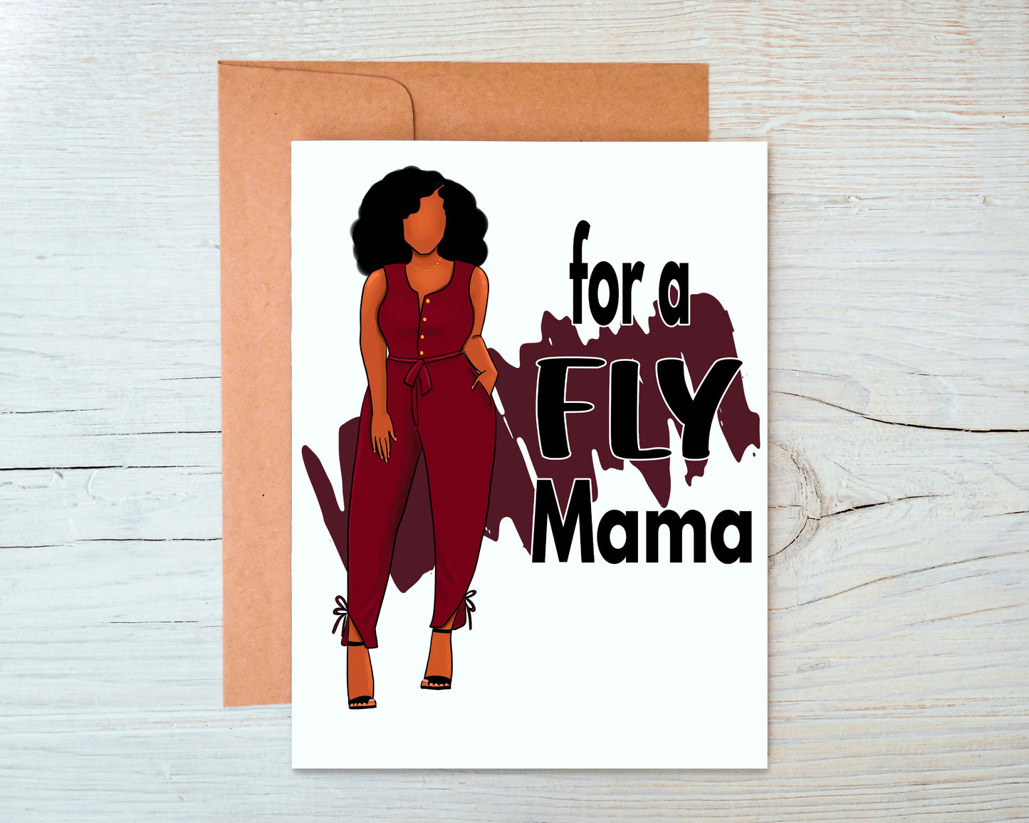 For A Fly Mama Greeting Card WS