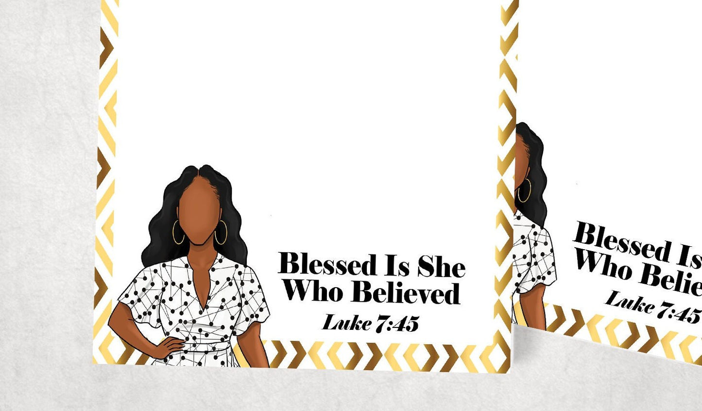 Blessed Is She Notepad WS