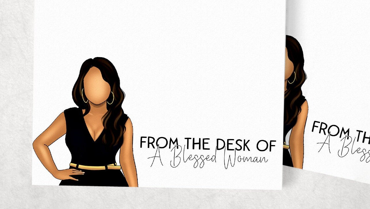 A Blessed Woman Notepad