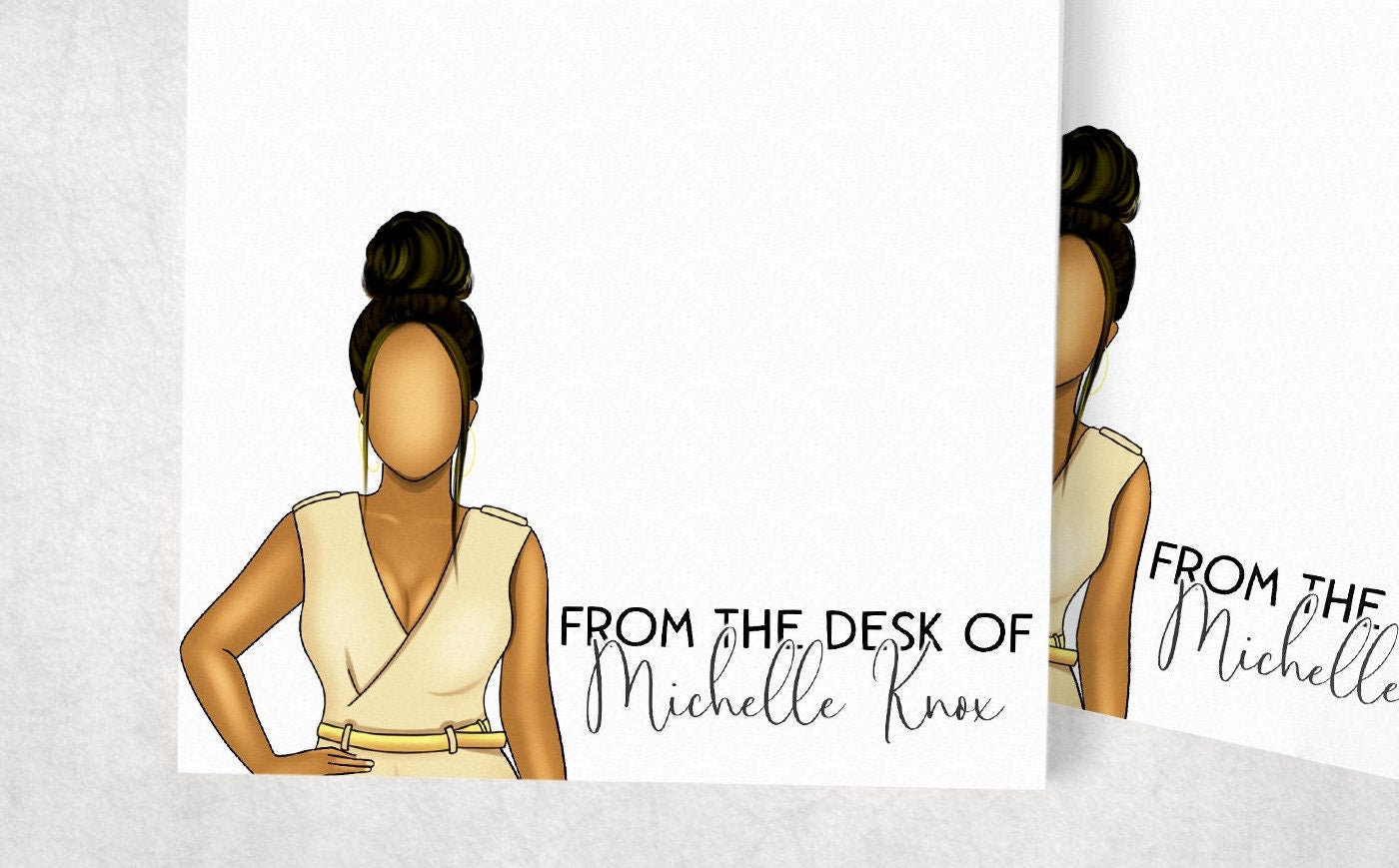 Blessed From The Desk Of Personalized Notepad
