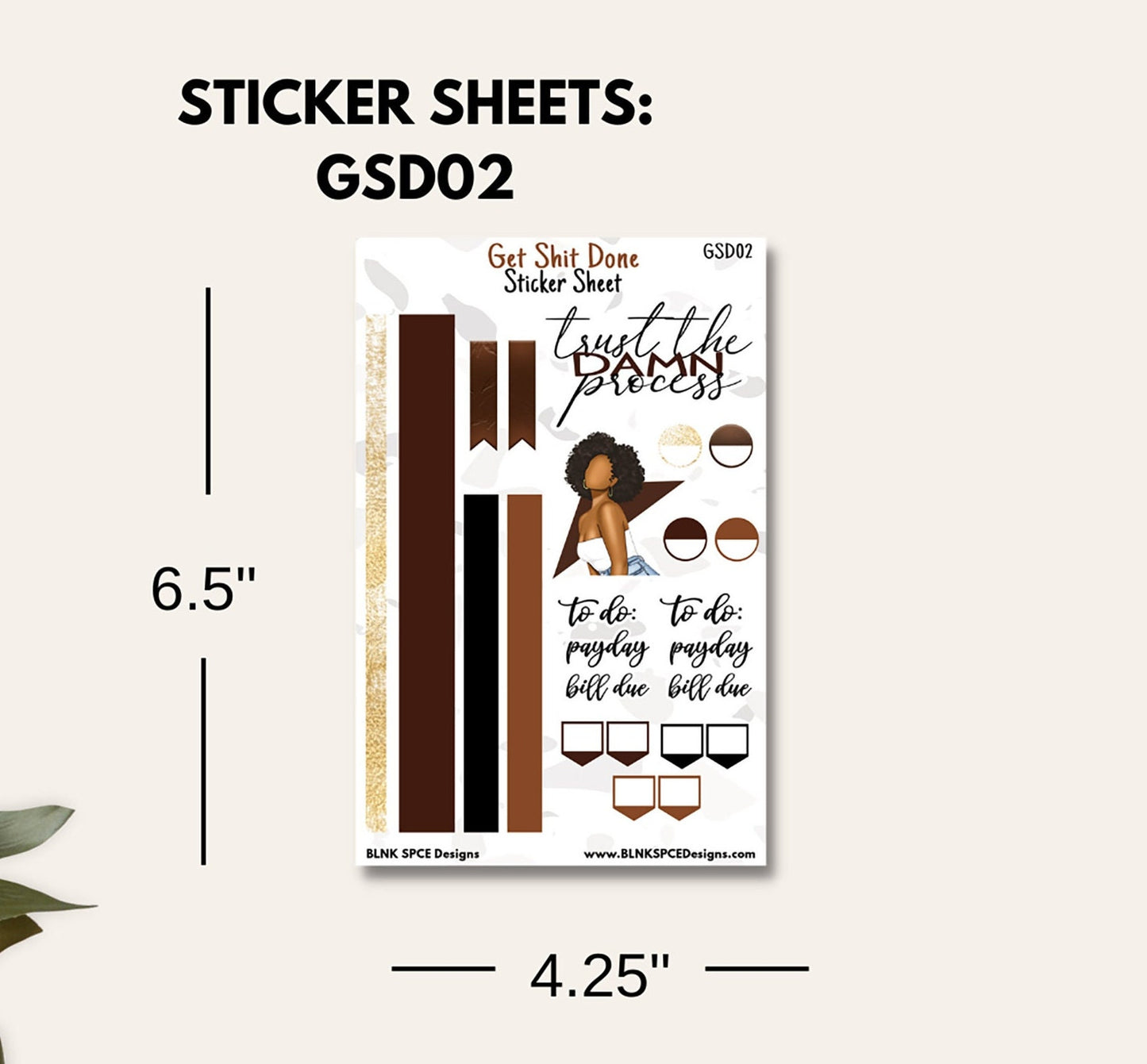 Get Sh*t Done Sticker Sheets