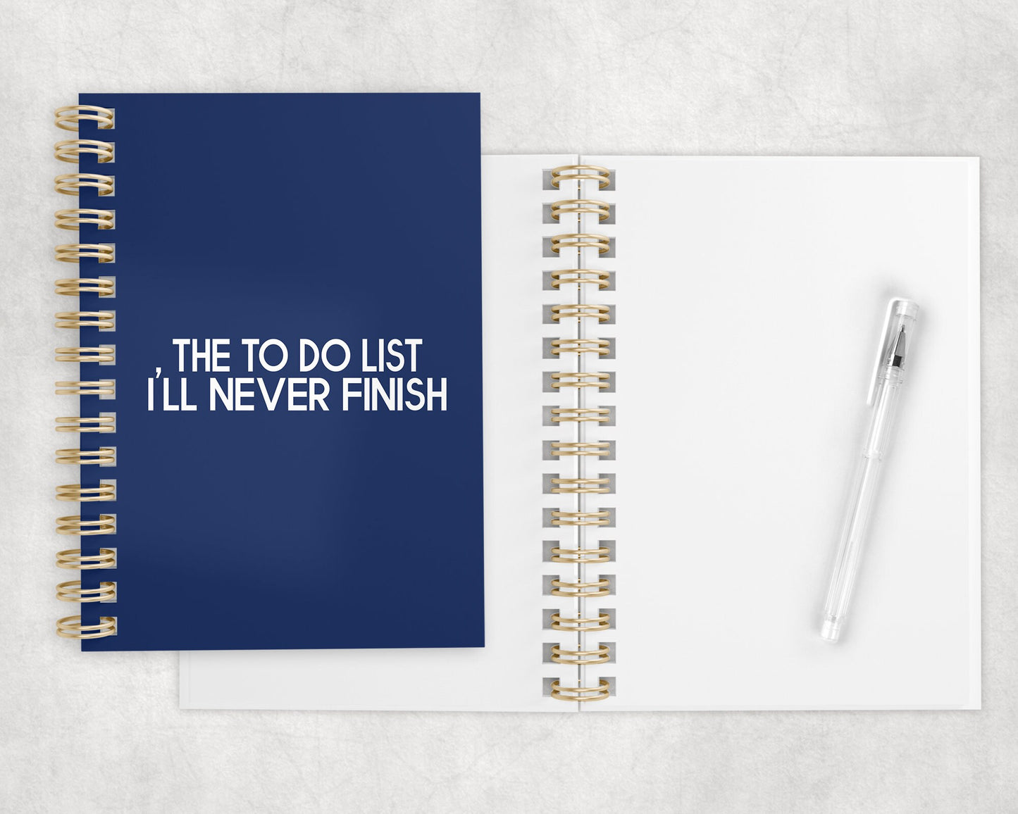 The To Do List I'll Never Finish Notebook