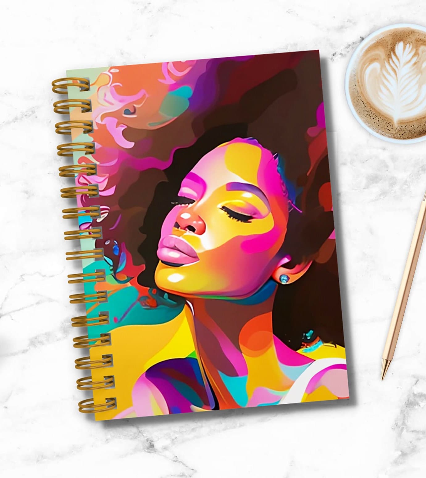 Bright Bold Beautiful Notebook