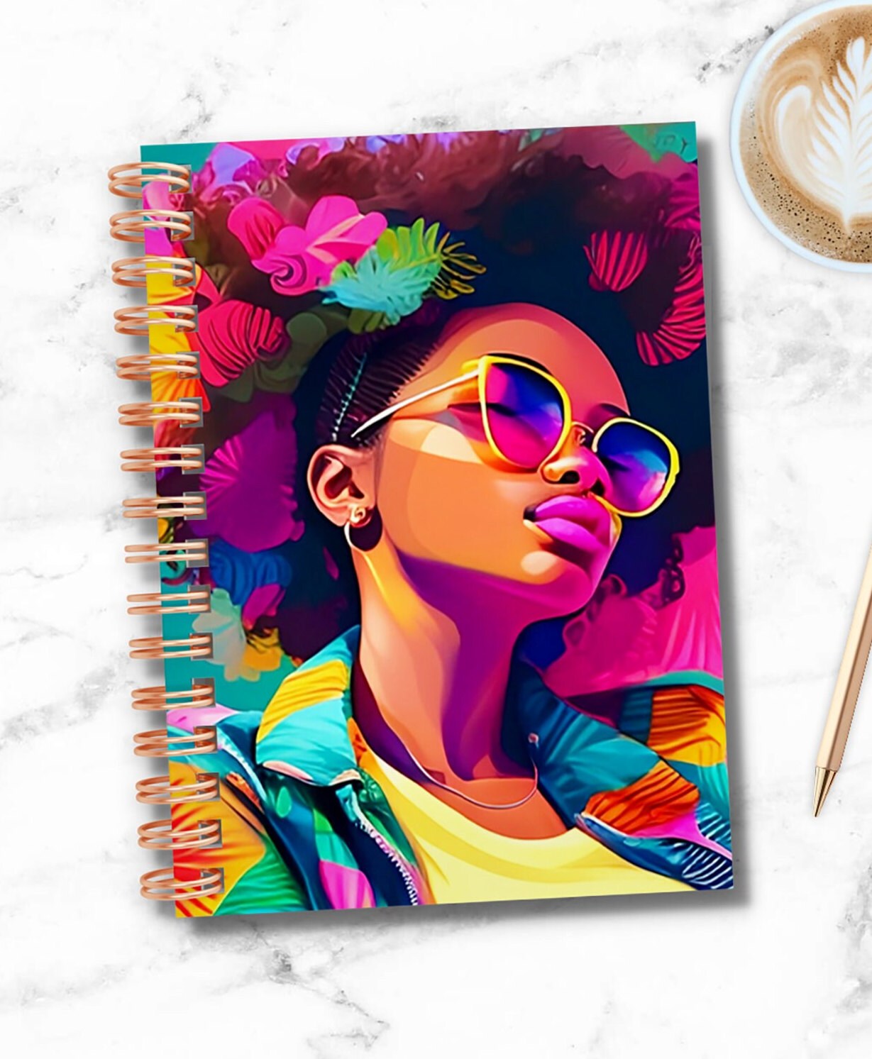 Bright Bold Beautiful Notebook