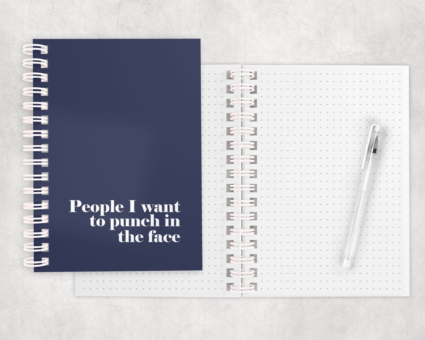 People I Want To Punch In The Face Notebook