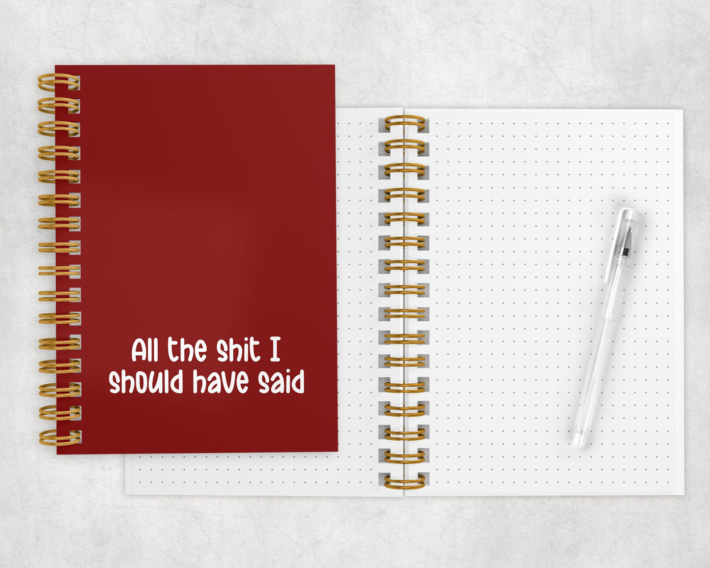 All The Sh*t I Should Have Said Notebook