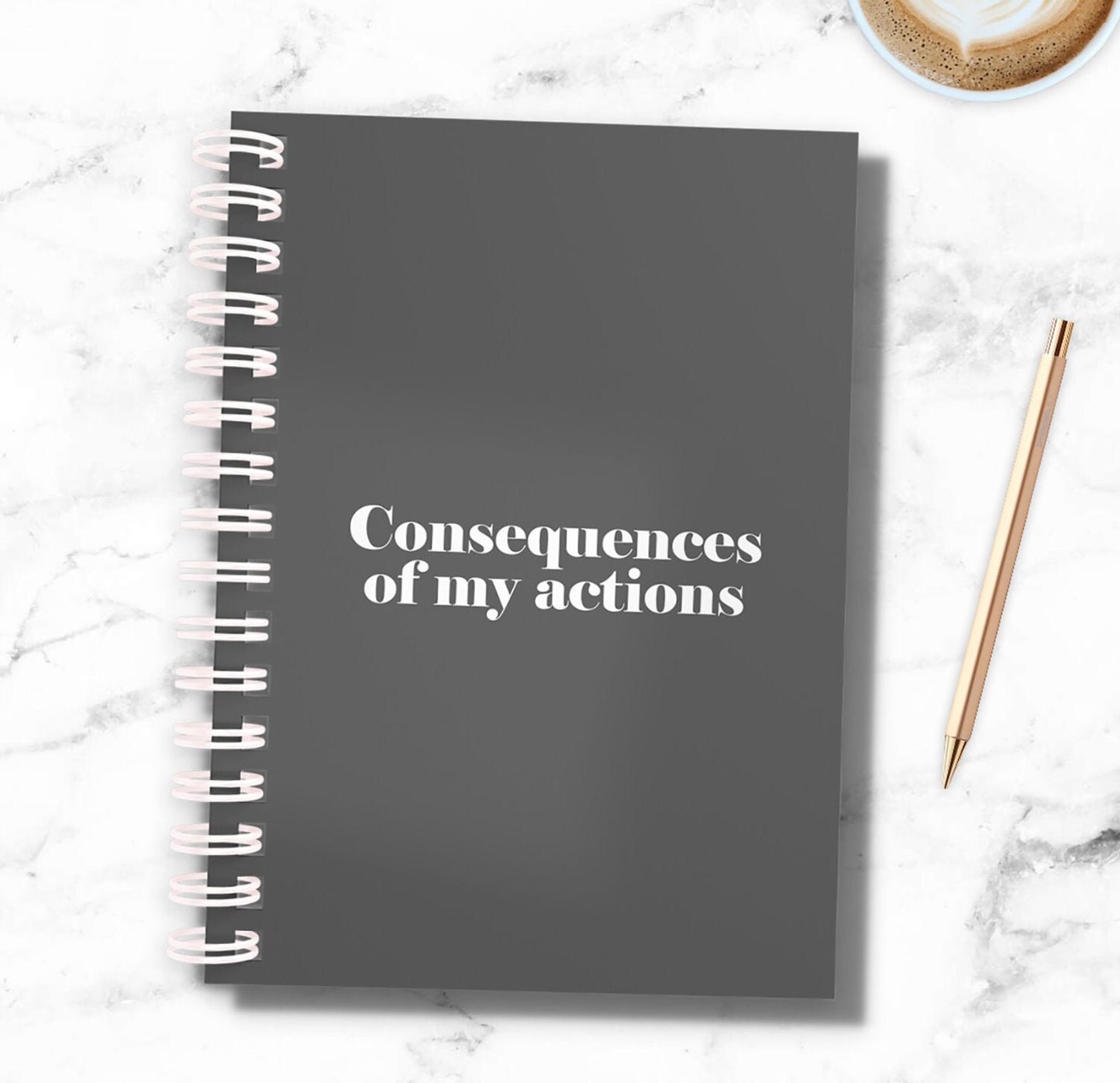 Consequences of My Actions Notebook