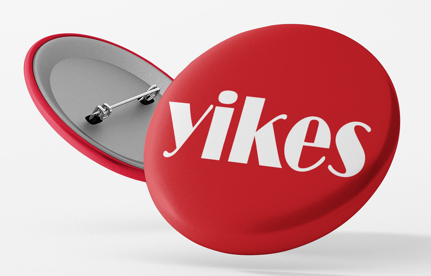 Yikes Pinback Button
