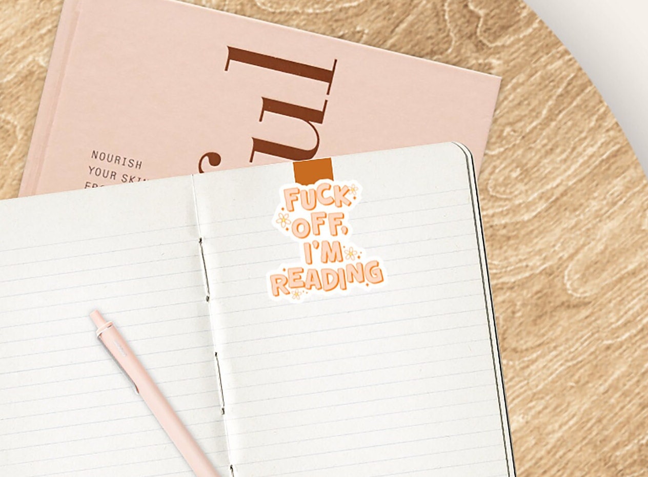 F*ck Off, I'm Reading Magnetic Bookmark