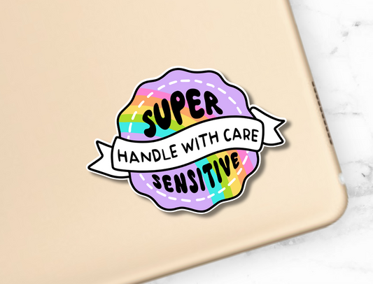 Super Sensitive Sticker