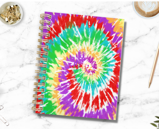 Tie Dye Motivational Planner