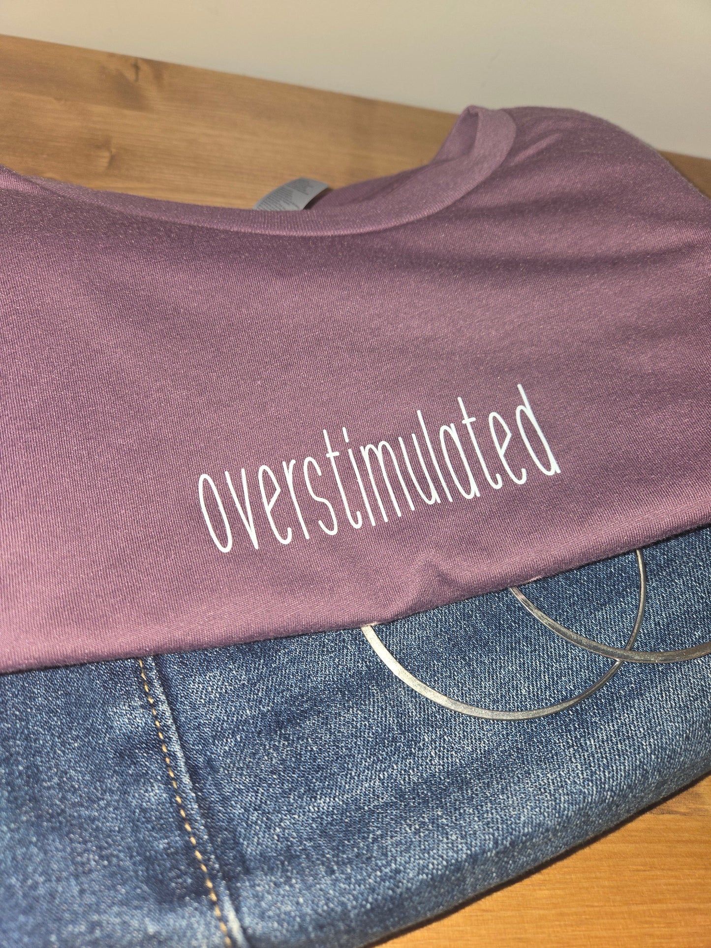 Overstimulated Crop Tee