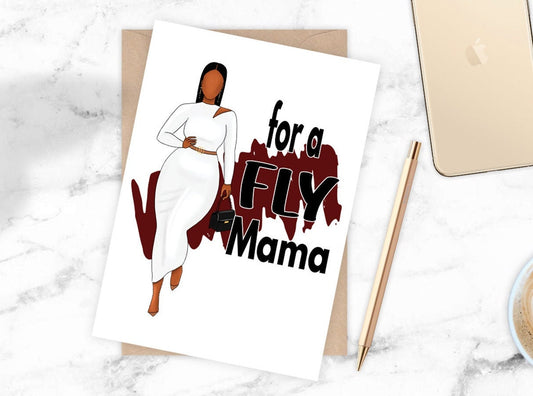 For A Fly Mama Greeting Card WS