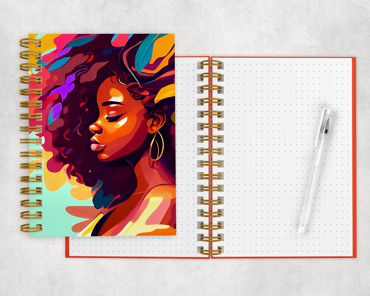 Bright Bold Beautiful Notebook